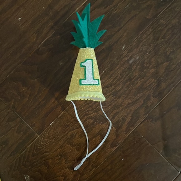 1st Birthday Pineapple Boy Cake Smash Photo Janie & Jack Outfit Set - Picture 4 of 8